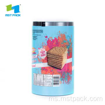 Custom Rolled Plastic Food Packaging Roll Film